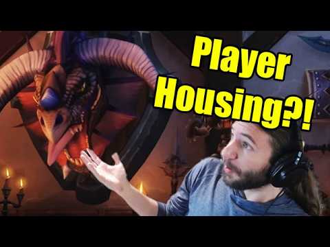 PLAYER HOUSING IN WOW IS HAPPENING! (Warcraft 30 Direct Reaction)