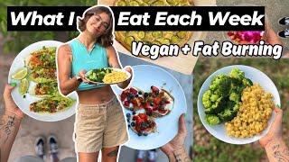 What I Eat In A Week For Vegan Weight Loss (40lb down!)