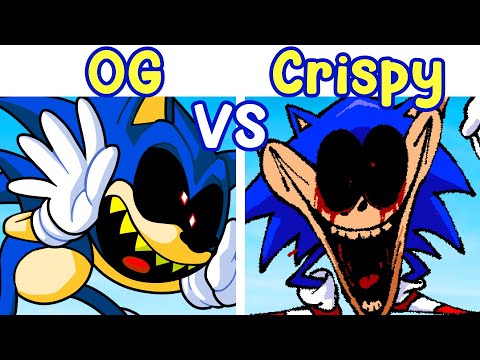 FNF COME OUT TO PLAY but OG vs EXTRA CRISPY (VS MC-X Sonic.EXE)