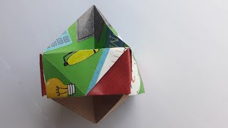 SPINNING TOP ORIGAMI TOY: STEP-BY-STEP GUIDE TO CREATING AN ORIGINAL CRAFT | VIDEO FOR BEGINNERS