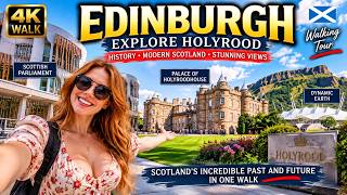 EDINBURGH 🏴 I Didn’t Expect This Side of Scotland’s Capital! | 4K Walk