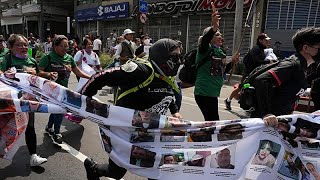 YouTube video thumbnail: Mexico's 'Missing Persons' Crisis Takes Centre Stage at the World Cup