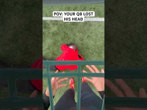 POV: YOUR QB GOT HIT 🤦🏽♂️💥 #football #funny #shorts