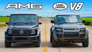 AMG G63 kontra V8 Defender Octa: WYŚCIG
