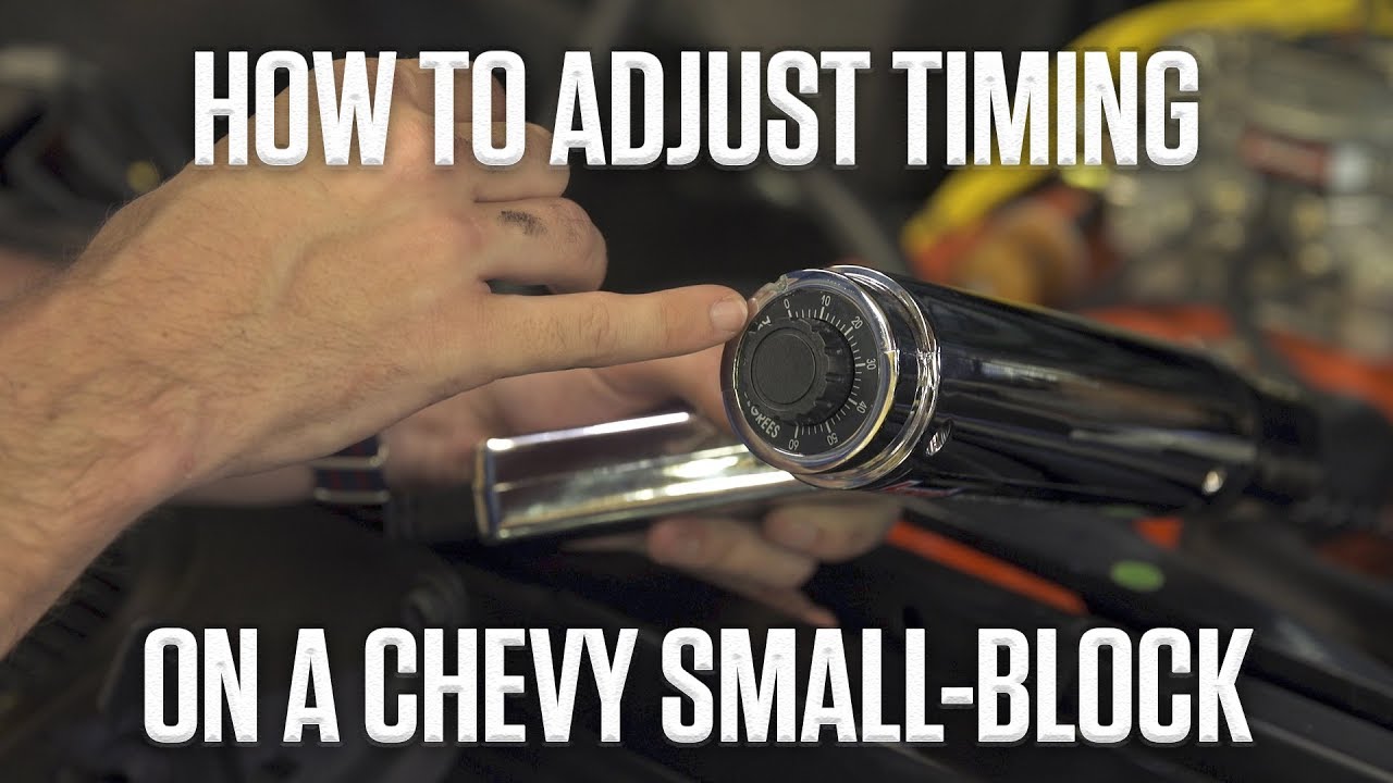 DIY: How to adjust timing – 350 Chevy small-block