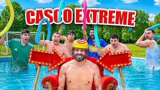 ⛑️ CASCO CHALLENGE *EXTREME* in PISCINA! 💦