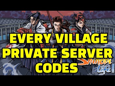 Shindo Life - Private Server Codes | COMPLETE PRIVATE SERVERS GUIDE