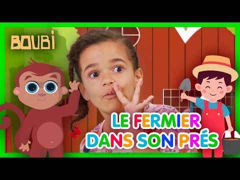 Le fermier dans son pré  | Les Amis de Boubi | Comptines et chansons pour enfants - S2