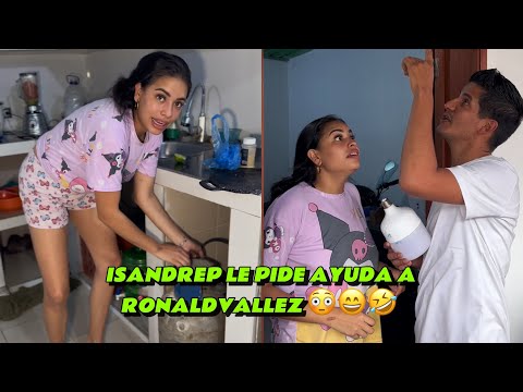 ISANDREP LE PIDE AYUDA A RONALDVALLEZ 😳😄🤣