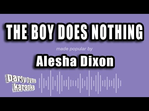 Alesha Dixon – The Boy Does Nothing (Karaoke Version)