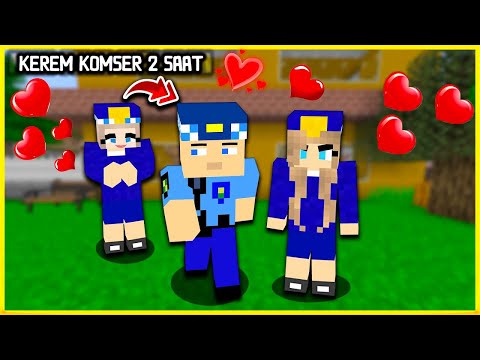 KEREM KOMİSER AŞIK OLDU FİLMİ 2 SAAT 😱🥰  Minecraft Zengin Fakir Hayatı