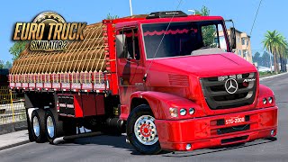 MB Atron 2324 Carregado de Melancia - Euro Truck 2 Mods 1.53