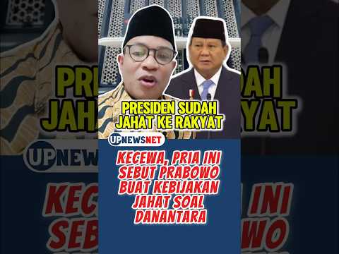 Soal Danantara, Presiden Sudah Jahat ke Rakyat #presiden #prabowo #danantara #rakyat #pendidikan