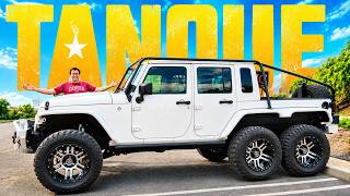 El Jeep Wrangler que tiene DOS ruedas de más
