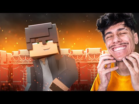 O ESTRONDO FINAL de ATTACK ON TITAN 𝗡𝗢 MINECRAFT!! Attack on Titan Guerra Ep. FINAL ‹ Ine ›