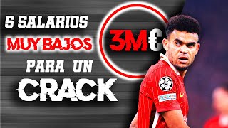 5 PÉSIMOS SALARIOS en el Fútbol de ELITE