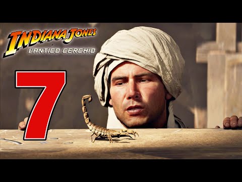 TOMBE E SCORPIONI A GIZA! INDIANA JONES E L'ANTICO CERCHIO Ep.7 - [Walkthrough Gameplay ITA]