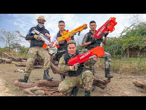 Superheroes Nerf: Captian X-Shot Nerf Guns Fight Against Criminal Group The War #1 + More Stories