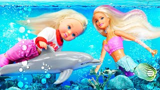 Evi se encuentra en un reino submarino y ayuda a una sirena