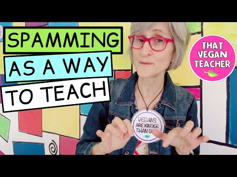 Politely Spamming? Yes! Let's Type Vegan Comments in Someone's Livestream!