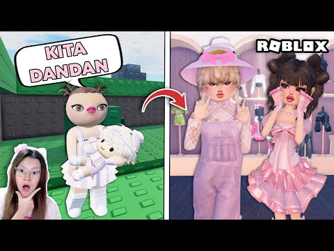 Aku Dan Acil Dandan Jadi Ganteng Dan Cantik Di Dress To Impress ?!! [Roblox Indonesia]