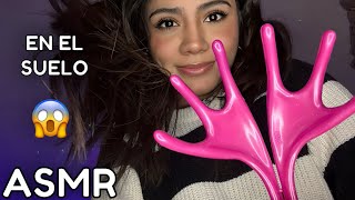 ASMR PERO ESTÁS EN EL SUELO  ❤️ / TE HAGO DORMIR EN EL PISO con mi ATENCIÓN PERSONAL