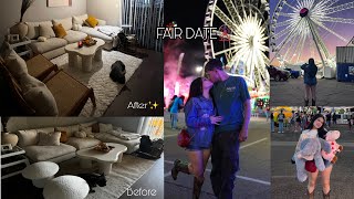A Weekend In My Life | Fair🎡, Remodeling My Apt + Shopping