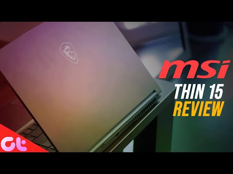 MSI Thin 15 Review - This is THE Slim Gaming Laptop in 2024 | Play More, Spend Less | GT Hindi