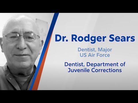 click to watch video of Dr. Rodger Sears, dentist with the Department of Juvenile Corrections