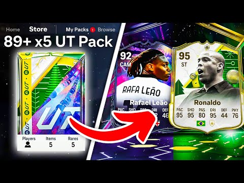 89+ x5 WINTER WILDCARD/NUMEROFUT PACKS! 🚨 FC 25 Ultimate Team