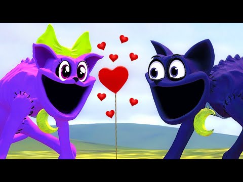 CATNAP FALLS IN LOVE? Poppy Playtime Chapter 3 in Garry's Mod!!!