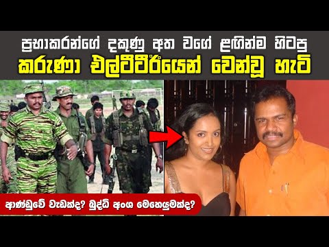 කරුණා අම්මාන් ප්‍රභාකරන් සමඟ විරසක වූ හැටි | ආණ්ඩුවේ වැඩක්ද? බුද්ධි මෙහෙයුමක්ද? | Karuna's Revolt