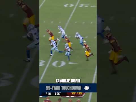 KaVontae Turpin's RIDICULOUS 99-Yard Kick Return TD ๐ฅ