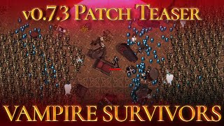Vampire Survivors Update Patch 0.7.3 Adds New Character, New Arcanas