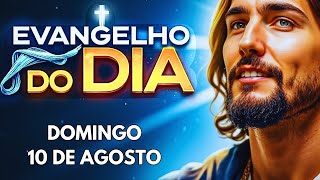 10/08 Evangelho do Dia | Lc 12,32-48 | Com Pregação + Testemunho + Oração da Manhã | Domingo
