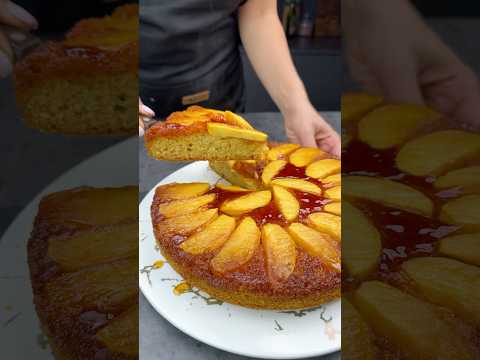Карамелизированный яблочный пирог #shorts