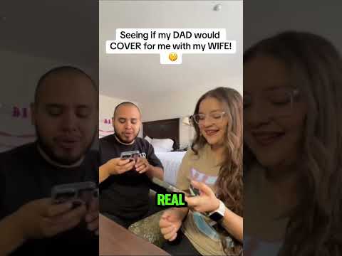 Asking My Dad To Cover For Me When My Wifey Calls #funny #shorts #rodsquad