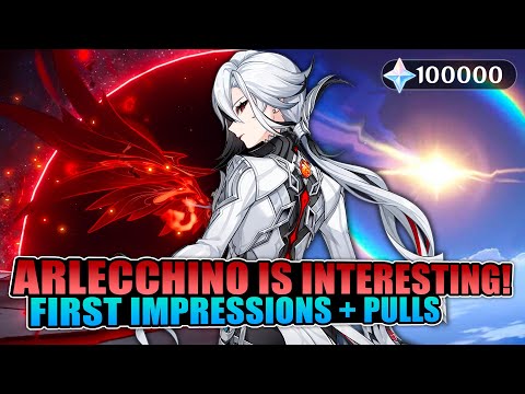 Arlecchino is GAME-CHANGING! My First Impressions + Pulls | Genshin Impact