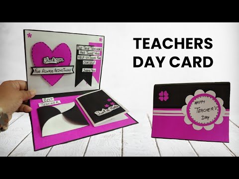 beautiful diy cards for teacher's day  |teachers day cards