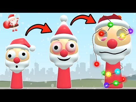 NEW HORROR EVOLUTION OF SANTA SPRUNKI PHASE SONG In Garry`s Mod!