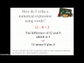 Interpreting Numerical Expressions in 5th Grade Math