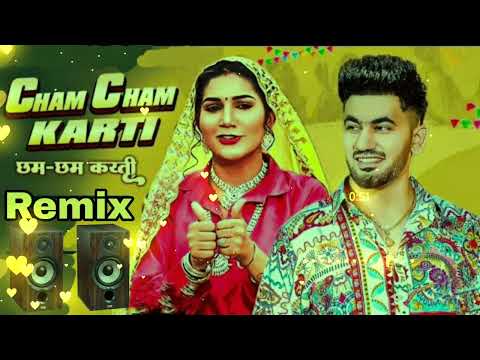 Cham Cham Karti Chalungi Sapna Choudhary{Dj Remix}Rk Media production|New Haryanvi DJ Remix Song2024