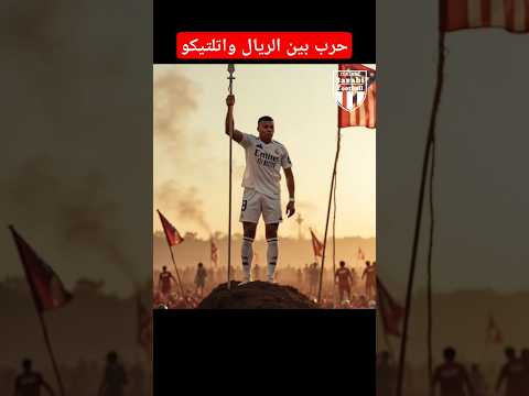 بدات الحرب بين ريال مدريد واتلتيكو ⚔️ #3arabi_football #ريال_مدريد #اتلتيكو_مدريد