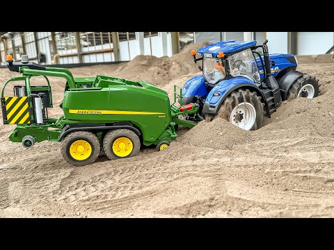 Tractors and RC Trucks work hard over the Limit