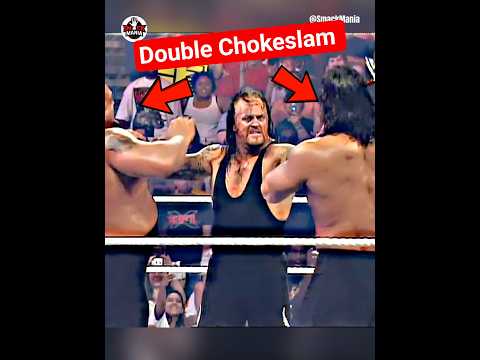 Great Khali & Big Show Double Chokeslam The Undertaker in WWE ๐ฑ #wwe #undertaker #greatkhali