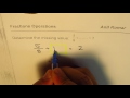 Understanding Fraction Operations and Strategies