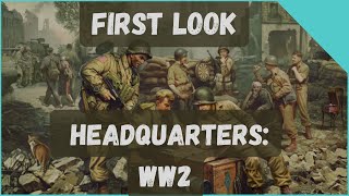 Headquarters: World War II First Look | WWII Tactical Turn-Based Combat | Steam Next Fest 2024