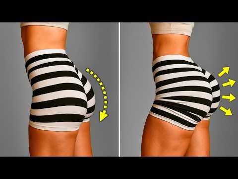 12 Exercícios Para Glúteos Perfeitos em Casa!🍑 (Só 9 Minutos!)