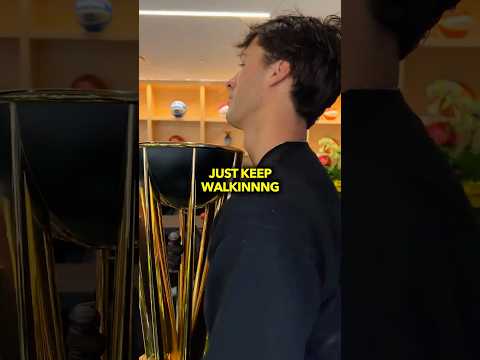 WE STOLE THE NBA TROPHY ๐