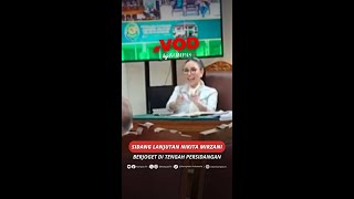Sidang Lanjutan, Nikita Mirzani Berjoget di Tengah Persidangan #short